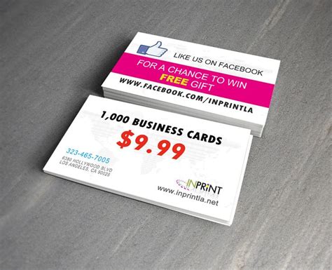 $9.99 business cards.